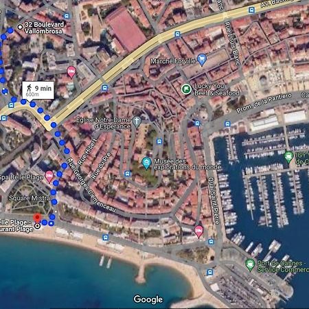 2 Pieces - Croisette Et Plages A 10 Mn A Pieds Cannes Exteriér fotografie